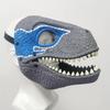 furlinkhm Dino Mask for Kids,Moving Jaw Dinosaur Open Mouth Halloween Animal Costumes Party Latex Mask for Costume Party Christmas Halloween view 3