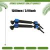 AFDHGS Upgraded Heavy-Duty Steel Splined CVD Driveshaft Axles for Traxxas 1/10 E-Revo, Summit, E-MAXX, T-MAXX - 2pcs Set (Blue) view 2