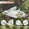 SGYYSG Feathered Wyvern Dragon,3D Printed Dragon, Articulated Dragon with Wings, 3D Printed Toys, Desktop Pet - Perfect for Fantasy Enthusiasts (Noctilucent Green) view 2