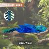 SGYYSG Feathered Wyvern, 3D Printed Articulated Dragon with Wings - Desktop Pet, Perfect for Fantasy Enthusiasts (Blue Green) view 4