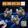 5 in 1 STEM Building Toys with LED Light, APP & Remote Controlled Cars Building, Robot/Tank/Bulldozer 552 Pcs, DIY Rechargeable Building Kit for Boys Girls, Science Learning Gifts for Age 6-12+ Year view 4