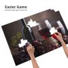 1000 Piece Jigsaw Puzzles for Adults Challenging Puzzle Wooden Picture Puzzle Personalized Custom Grape Wine Wood Puzzle for Family Game Nights Gifts 29.5x19.7 inches Puzzle view 4