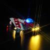 LocoLee LED Light Kit Compatible with L-E-G-O Jedi Bob's Starfighter 75388 (Lights Only, No Models), Creative Decor Light Compatible with L-E-G-O 75388 Jedi Bob's Starfighter view 1