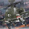ROUASD YUXIANG F11 AH64 RC Helicopter for Adults, for AH64 Apache 1/32 Scale 2.4G 6CH 6G/3D Stunt Remote Control Military Aircraft Toys with 6-Axis Gyro & 2 Brushless Motor & Lights - RTF view 3