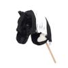 LeMieux Hobby Horse Razzle - Black and White Piebald - Realistic Head - Perfect for Kids view 1