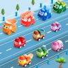 Lemofix Toy Cars for 1 Year Old: 10 Pack Cute Vehicle with Playmat for 1 2 Year Old Boy Birthday Gift - Baby Toys 12-18 Months view 3