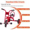 Preschool Kids Tricycles for 5-7 Year olds, Durable Pedal Trike for Boy Girl, Sturdy Metal Frame, Solid Rubber Tires, Ideal Daycare Kindergarten Joyride & Elementary Outdoor Playground Equipment view 2