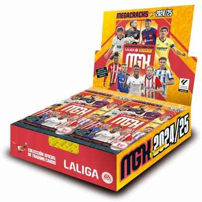 202425 Panini Megacracks La Liga factory sealed case of 24 pack