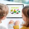 HEY CLAY Colorful Modeling Air Dry Clay for Kids 6 cans with Fun Interactive Instructions App - Kids Activities Age 3+ (Exotic Pets: Chameleon, Gastropoda, Axolotl) view 3