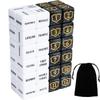 48 Pieces Shield MTG Dice Counters Ability Keywords Counter Dice Set D6 Creature Life Tokens for MTG, TCG, Magic Card Games Accessories view 1