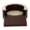 FDP Rustic Baby SoftScape Lil Personal Space, Distressed Faux Leather, Indoor Cozy and Safe Soft FoamPlayset for Babies and Toddlers to Play, Crawl, Snack; Designed for Daycare, Home, Playroom Use view 3