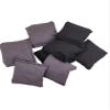 2 inch mini Bean Bag toss Black and Grey Cornhole Replacement Bags All Weather view 1