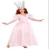 Fun Costumes Kid's Wizard of Oz Glinda the Good Witch Cosplay Dress Costume - Girl's Wizard of Oz Glinda Costume & Tiara Large view 1