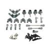 Suitable for WLtoys 1/28 284161 284010 284131 K989 RC Car Metal Upgrade Kit(Silver) view 4