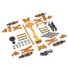 Suitable for WLtoys 1/18 A959 A949 A969 A979 K929 Remote Control Car Upgrade Parts, Metal Modification 19-Piece Set(Gold) view 1