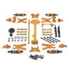 Suitable for WLtoys 1/18 A959 A949 A969 A979 K929 Remote Control Car Upgrade Parts, Metal Modification 19-Piece Set(Gold) view 4
