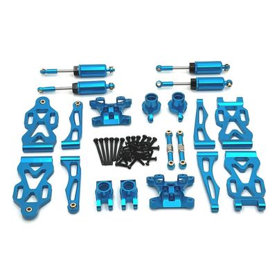 DAIHAOUU RC Car Spare Parts Kit - Metal Upgrade and Modification for SCY 1/16 Full Series and JJRC C8805 - Blue