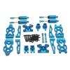 DAIHAOUU RC Car Spare Parts Kit - Metal Upgrade and Modification for SCY 1/16 Full Series and JJRC C8805 - Blue view 1