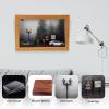 cxiiuui Forest Diorama 1/64 Scale Diecast Wooden Acrylic Display Case Forest Scene Wall Mount Model Cars Showcase for Toy Cars Dolls Storage view 3