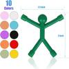 5 Pcs Magnets-Toys-Magnetic-Toys-Men-People, Magnetic People, Kids Travel Toys, for Refrigerator Magnets, Office, Whiteboard Decoration view 2