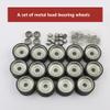 RC Tank Metal Upgrade Repair and Modification Parts Metal Caterpillar, Drive Wheels, etc. Suitable for Henglong 1/16 US Army M1A2 Abrams Main Battle Tank3918-1 (Metal Load Wheel Set) view 2