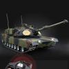 RC Tank Metal Upgrade Repair and Modification Parts Metal Caterpillar, Drive Wheels, etc. Suitable for Henglong 1/16 US Army M1A2 Abrams Main Battle Tank3918-1 (Metal Load Wheel Set) view 4
