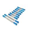 Made Available for WLtoys 12423 12427 12428 for Feiyue RC Car Accessories Metal Upgraded Adjustable Rod (Silver) view 2