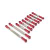 Made Available for WLtoys 12423 12427 12428 for Feiyue RC Car Accessories Metal Upgraded Adjustable Rod (Silver) view 3