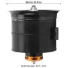 70mm 12 Blades Ducted Fan with Motor, EDF 70mm 12 Blades Ducted Fan with RC Brushless Motor 2200KV for EDF 6S RC Jet Airplane (CW view 2