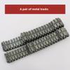 RC Tank Metal Upgrade Repair and Modification Parts Metal Caterpillar, Drive Wheels, etc. Suitable for Henglong 1/16 US Army M1A2 Abrams Main Battle Tank3918-1 (Metal Track) view 2