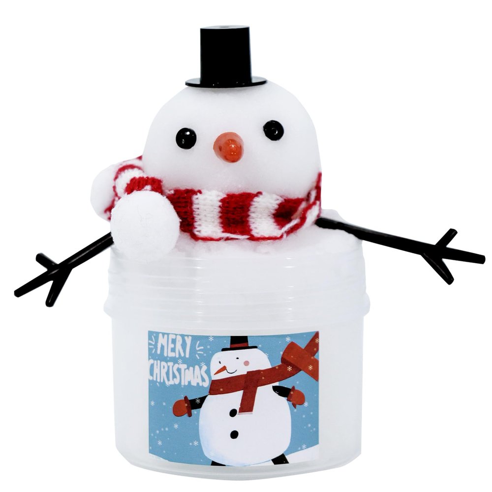 DIY Snowman Themed 7oz/200ml Base Slime - ICEE Textured