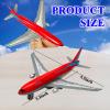 OTONOPI Toy Airplane Die-cast Metal Model Plane Pull Back Aircraft Airline for Kids Cake Toopper Party Favor Age 3+ Pack of 4pcs view 4