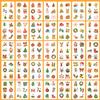 Partywind Glitter Kids Tattoos for Christmas Stocking Stuffers, 408 Styles Merry Christmas Party Decorations, Xmas Holiday Party Supplies, Santa Snowman Snowflakes Goodie Bag Fillers view 4