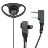 Qsvbeeqj D Shape Soft Ear Hook Earpiece with 360Rotation Clip Button Clear-Sound for NLT-2288 LT-3288 LT-6288 view 1