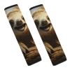 VFMNT Car Seat Strap Covers Set of 2 Cartoon Sloth Car Seat Belt Cover Super Soft Car Seat Straps Shoulder Pads Automotive Seat Belt Cushion Pads for All Car Seats view 1