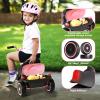 XJD Toddler Tricycle, Foldable Toddler Bike with Pedals, Tricycle for 2-5 Year Olds, Adjustable Comfortable Seat, Christmas Birthday Gifts for 1-5 Years Old Boys and Girls (Pink) view 3