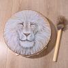 Drum Handmade Drum Music Playing Instrument Exquisite Appearance Office Decoration Ornament view 4