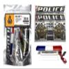 FIRE BRAND RC The COP KIT RC LED Police Lights - Flashing Red and Blue LEDs with Police Decals for RC Vehicles, RC Car Lights, LED RC Lights view 1