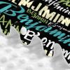 Munific Personalized Baby Car Seat Canopy for Boys Girls, Custom Name, Black, Minky, Water Resistant, Universal Fit view 4