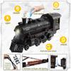 Mantfuty Train Set Train Toys for Kids w/Smokes, Lights & Sound Electric Trains w/Steam Locomotive Train Carriages & Luxury Tracks Model Trains for 3 4 5 6 7 8+ view 4