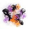 Haiyou 30pcs Halloween Party Ring Plastic Skull Bat Spider Ring Finger Ring Trendy Festival Ring Fake Toy Ring view 1