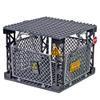 Military Jail Dinosaur Cage Building Blocks Set,Safety Guardrail,Realistic Zoo Prison Playset with Open Doors,Compatible with Halloween JailWW2 Military and More ScenePlayset for Boys and Girls view 1