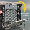 Military Jail Dinosaur Cage Building Blocks Set,Safety Guardrail,Realistic Zoo Prison Playset with Open Doors,Compatible with Halloween JailWW2 Military and More ScenePlayset for Boys and Girls view 2