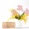 12PCS Happy 30th Birthday Party Centerpiece Gold 30th Birthday Table Decorations for Girls Boys 30th Birthday 30th Floral Decorations for 30th Birthday Party Supplies (rose gold 30th) view 3