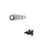 1 Piece Full Metal Servo Arm 9g 20T Metal Servo Arm Compatible with MG90D view 1
