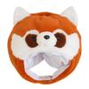 LOGOFUN Plush Raccoon Hat Headgear Cartoon Raccoon Head Shaped Headwears Novelty Animals Decorative Caps for Halloween Cosplay Party Hair Accessories view 1