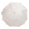 Baby Umbrella Stroller Parasol, Adjustable Sun Shade Fringe Beach Umbrella for Toddlers with Clamp, Stroller, Beach Chair, Wheelchair, Travel (Beige with Small view 4