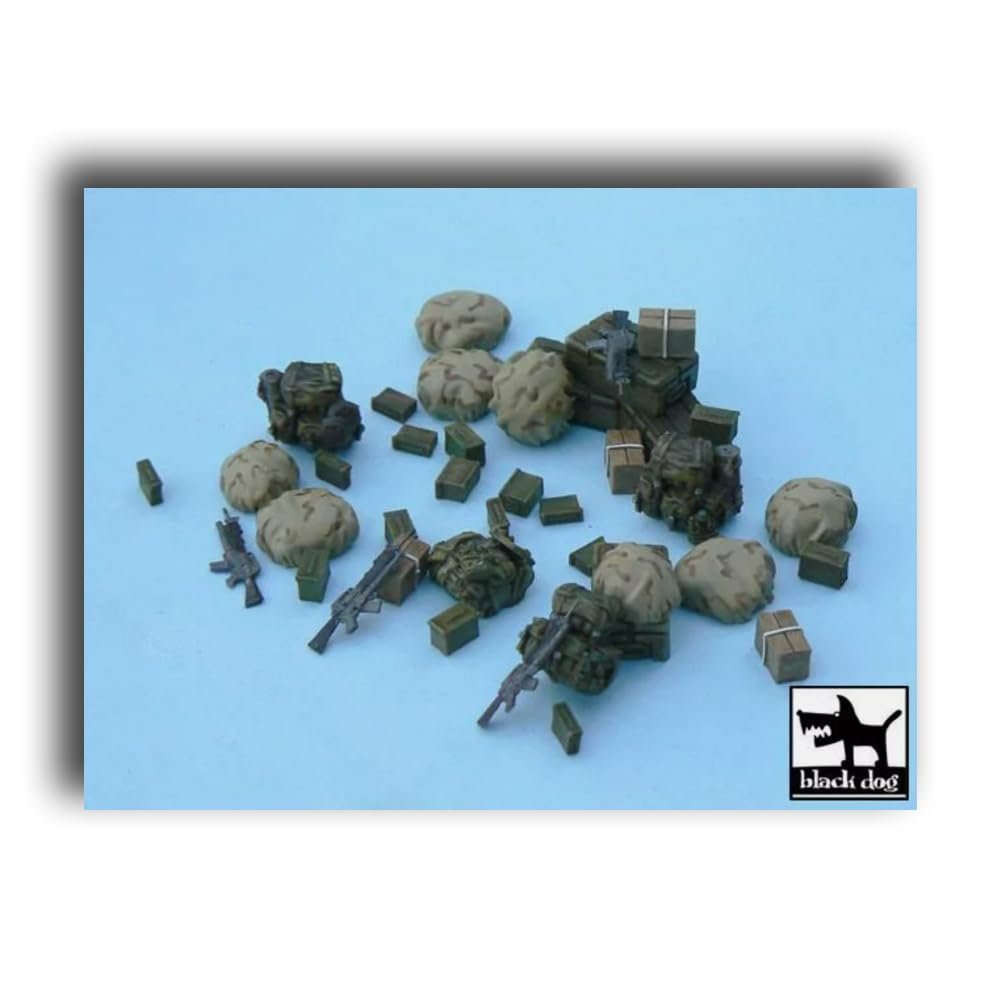 Black Dog T48035 1/48 US Modern Equipment 1 Accessories Set