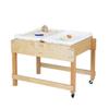Wood Designs Childrens Sand and Water Play Table - Sturdy Birch Wood Dual Compartment Sensory Activity Table for Toddlers, Montessori, Schools view 1