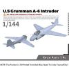 1/144 Scale 3D Military Model US A-6 Intruder Attack Aircraft Uncolored Resin Model Fighter DIY Model for Collection Display view 2